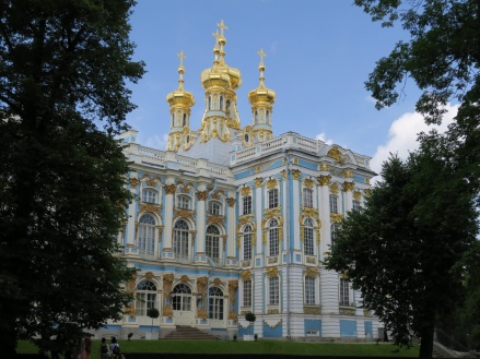 Palacio de Catalina la Grande en Pushkin